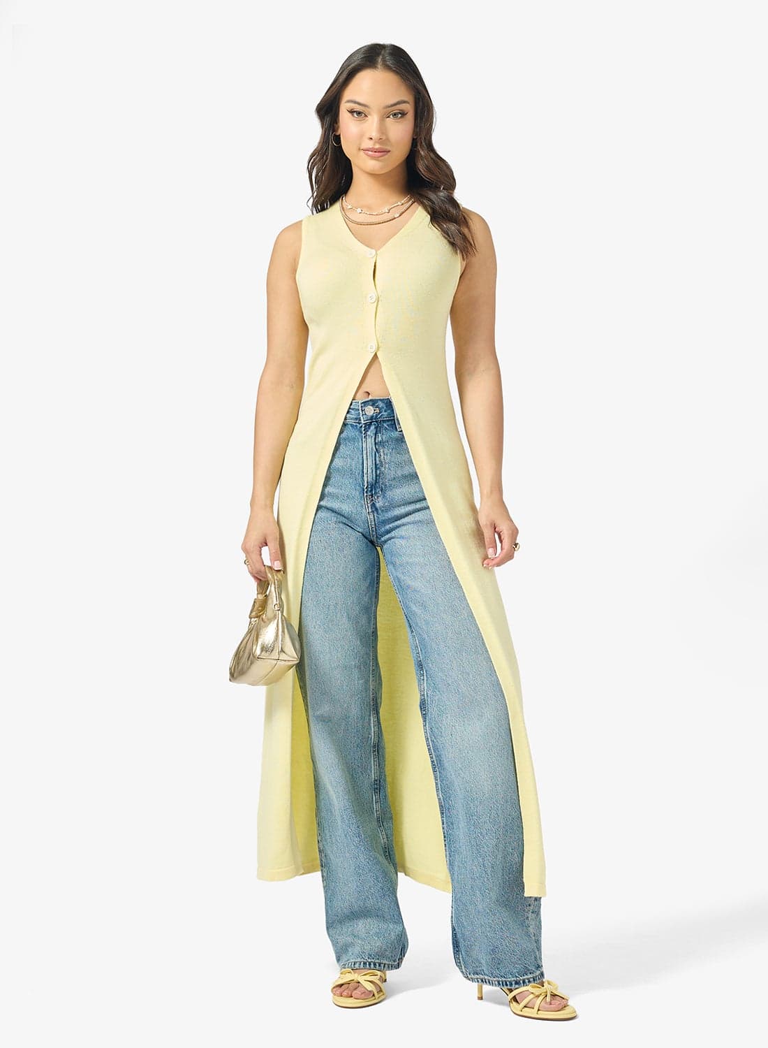 Button Down Maxi Cardigan