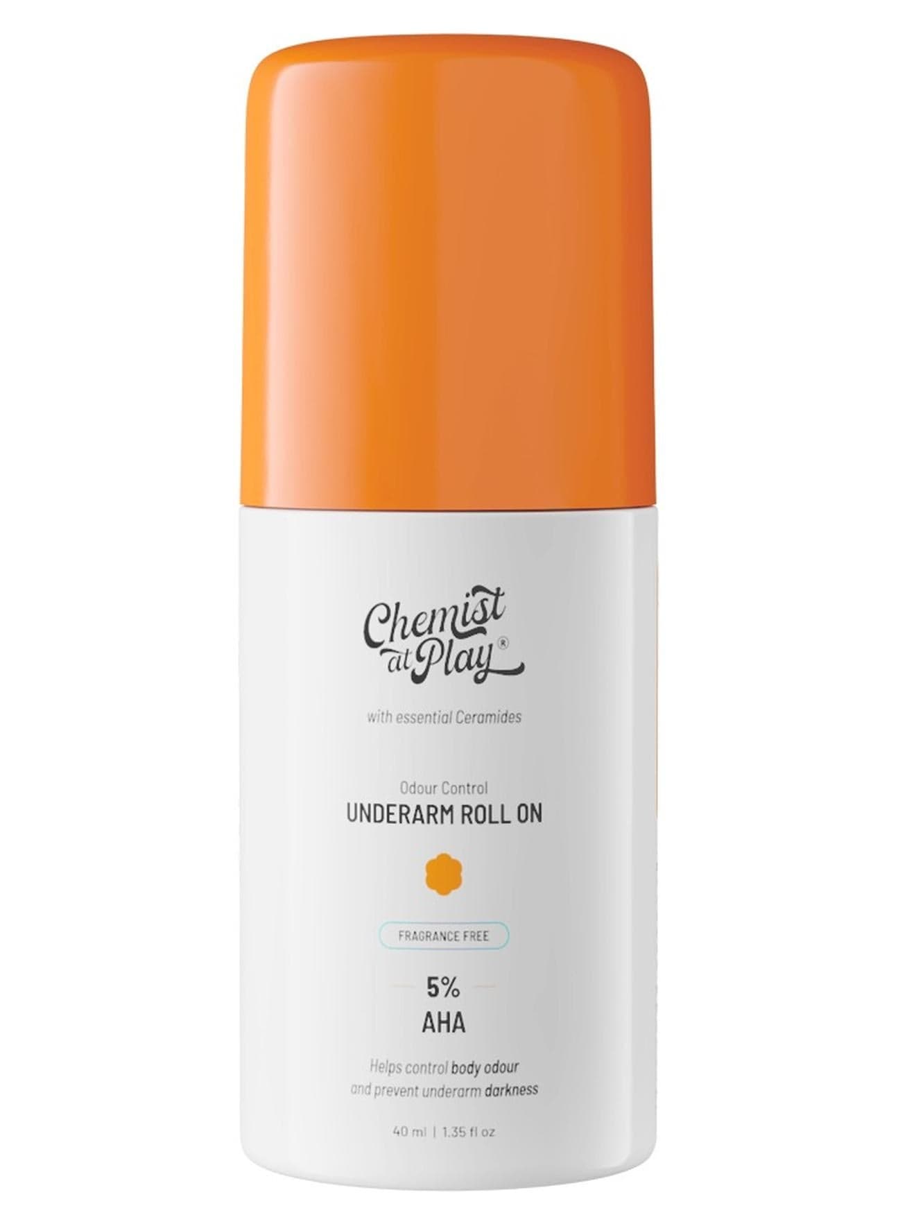Underarm Roll-On Fragrance-Free, Odour Control | 40 ml