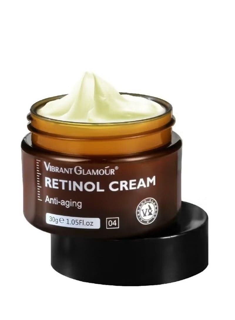 Retinol Skin Moisturizing Whitening Cream ,Anti-Wrinkle, Anti-Aging,Brightening and Lightening,Pores Repair Lighten Sensitive Area Dark Spots Hyaluronic Acid Active Retinol Added 30g