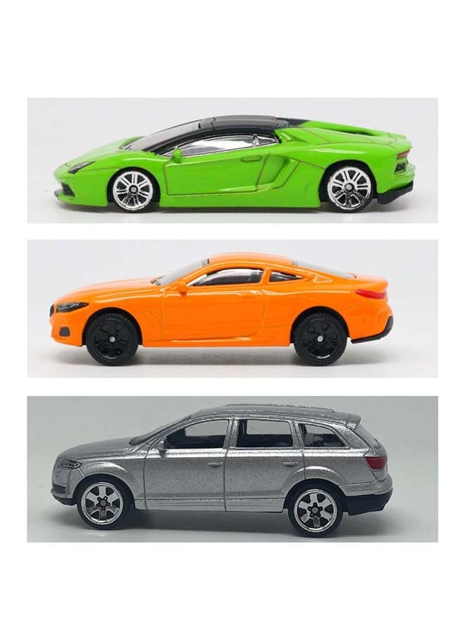 D-Power Prestige Trio, 3Pc 1:64 Sized BMW, Audi, Lamborghini | DieCast Replica, Ultimate Collector's Item, Toy Car, Bundle Collection | Size 1:64, For Kids 3+
