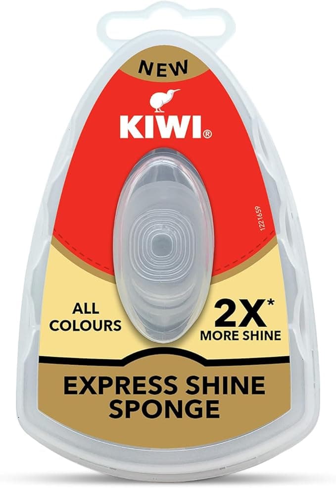 Kiwi Express Shine Sponge -Travel Friendly - Shine Sponge with 5ml Liquid