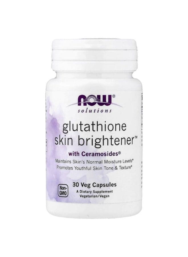 Glutathione Skin Brightener Dietary Supplement - 30 Capsules