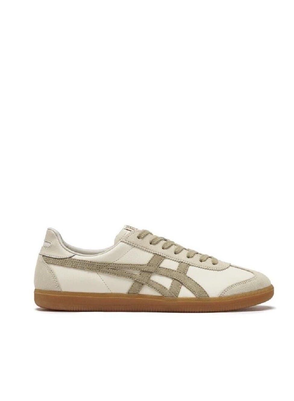 Tokuten Casual Athlesiure Shoes Women and Men Beige/Green
