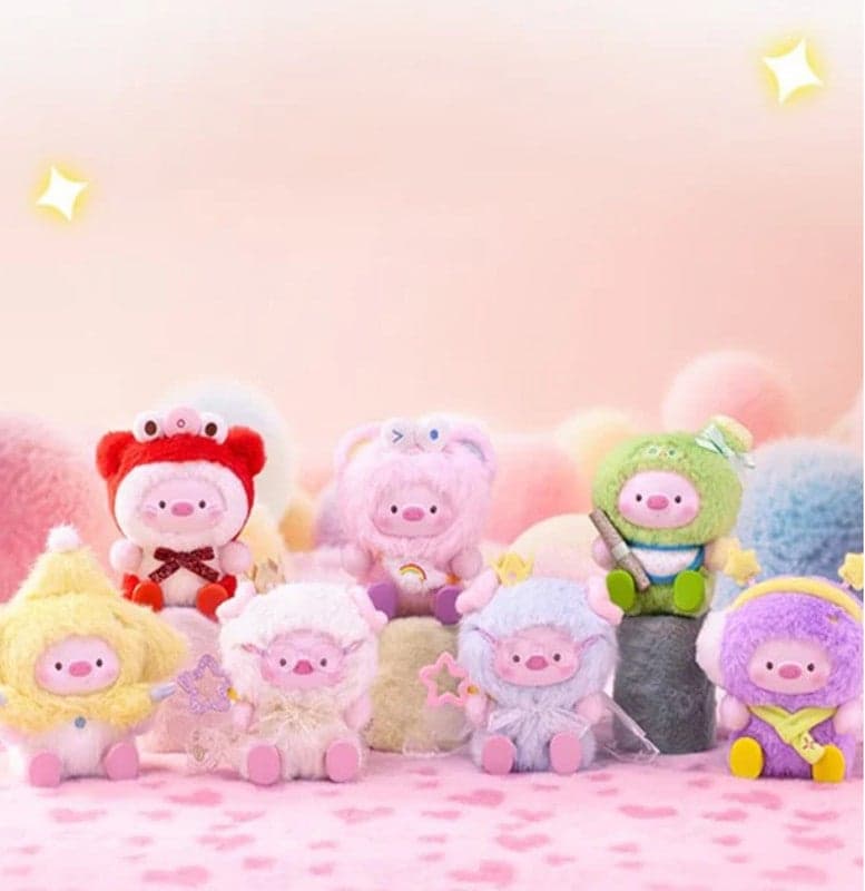Geegeepig Countdown To Wishes Plush Keychain Blind Box Assorted