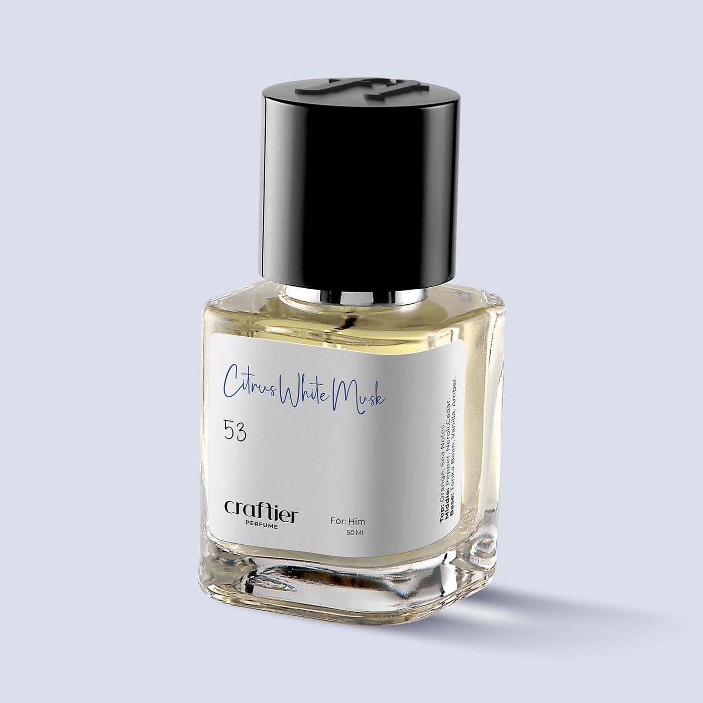 CITRUS WHITE MUSK - Inspired of-ALLURE SPORT, Eau De Parfum for Men - 50ml, Long Lasting Citrus Fragrance Upto 36 Hrs, Travel Size Men's Perfume