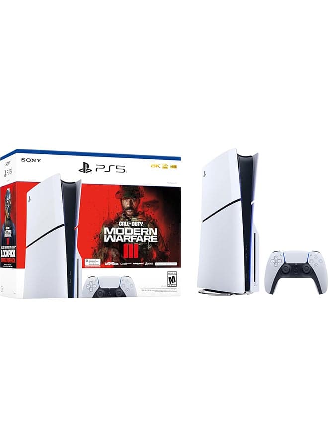PlayStation 5 Slim Disc Console – Call of Duty Modern Warfare III Bundle- International Version