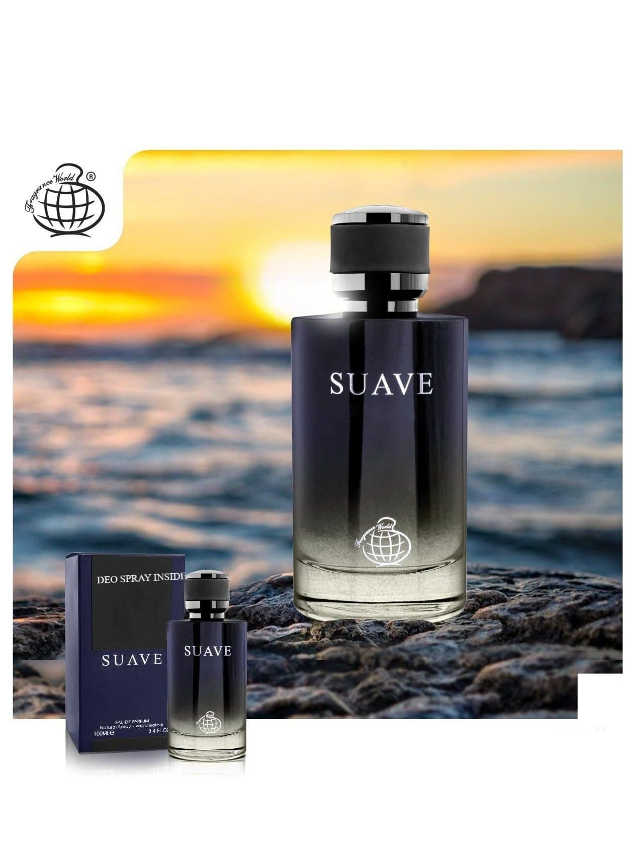 Suave Eau De Parfum By Fragrance World For Men 100ML