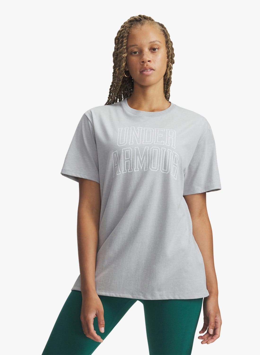 Oversized Campus Graphic T-Shirt