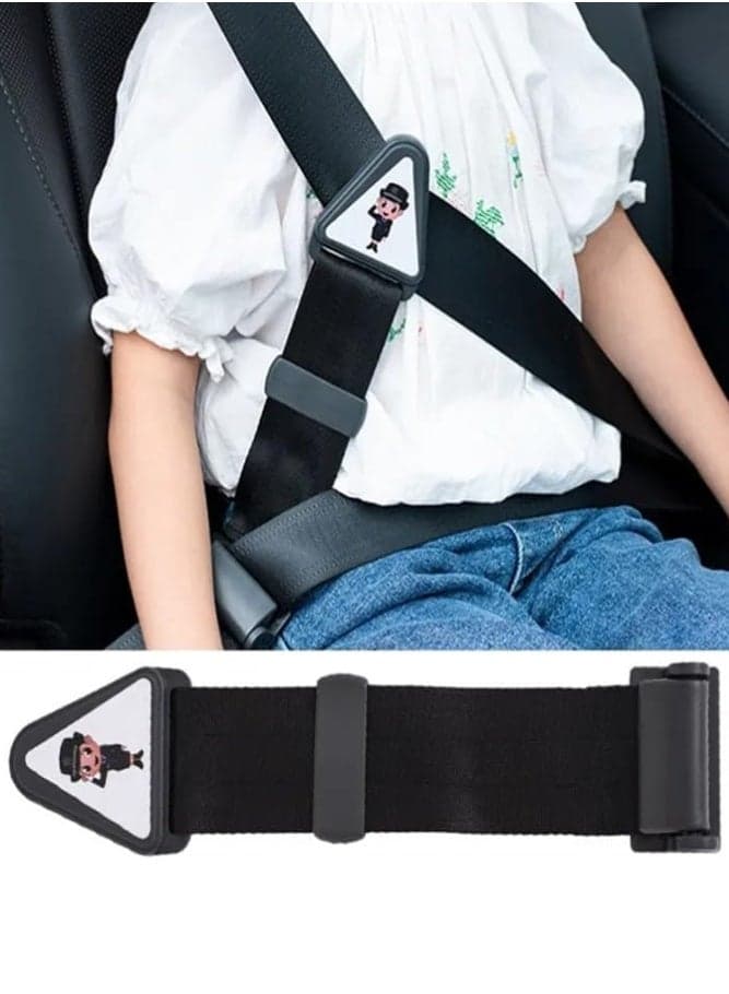 Kids Car Seat Belt Clip Adjuster – Child Safety Seat Belt Positioner Fastener for Comfortable & Secure Travel