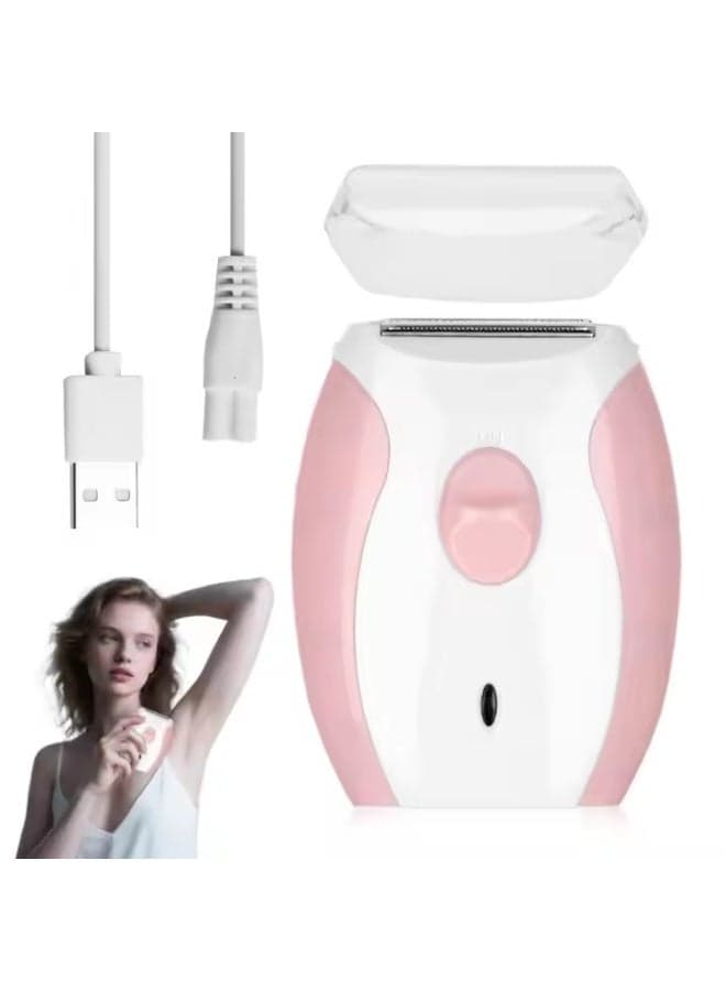 Electric Hair Removal Device Epilator for Women,Cordless Hair Removal,Multifunctional Painless Epilator,With USB Charging Compact,Suitable For Upper Lip Bikini Line Armpits Legs Arms Face