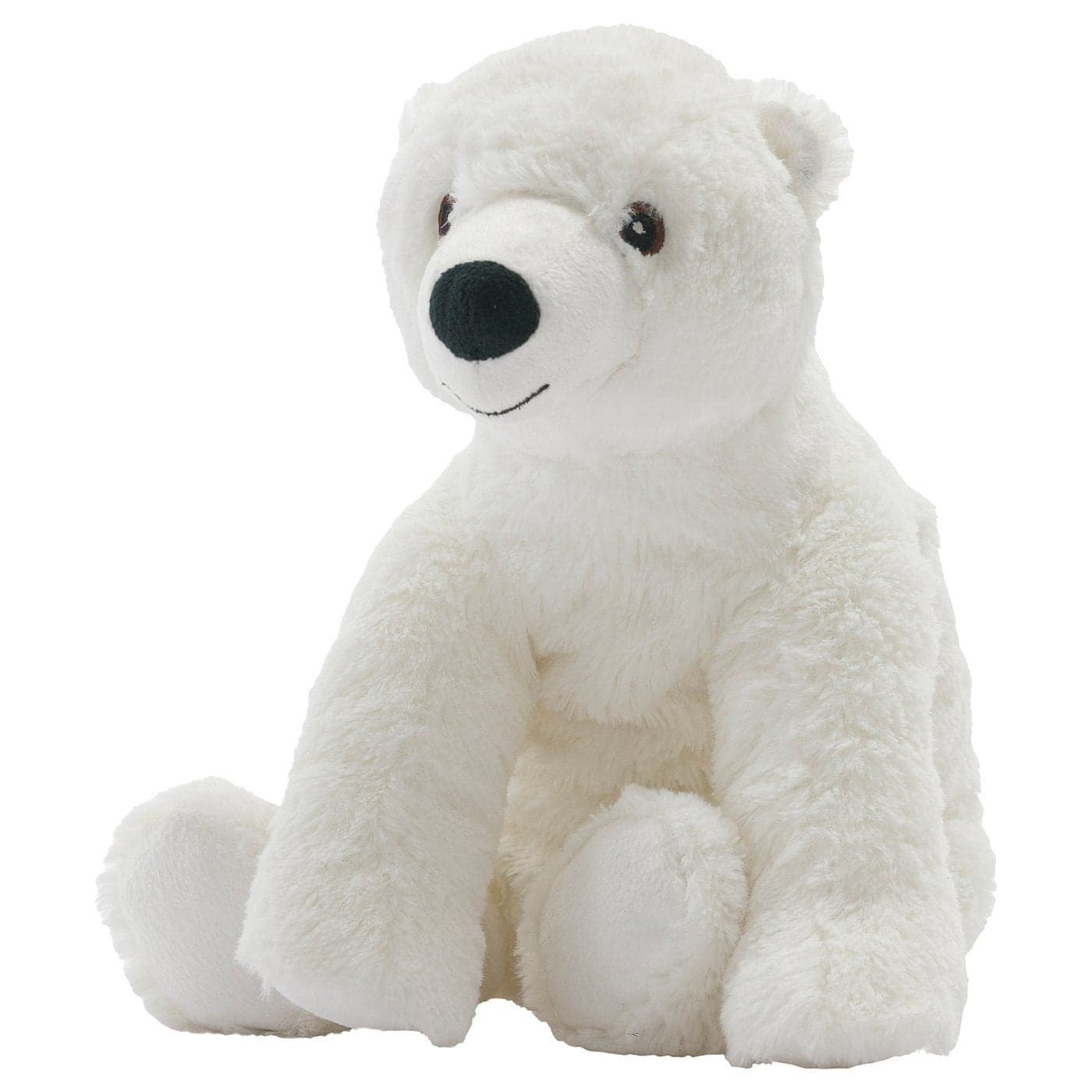 Soft Toy, White Polar Bear, 29 cm, Machine Washable, Recycled Filling