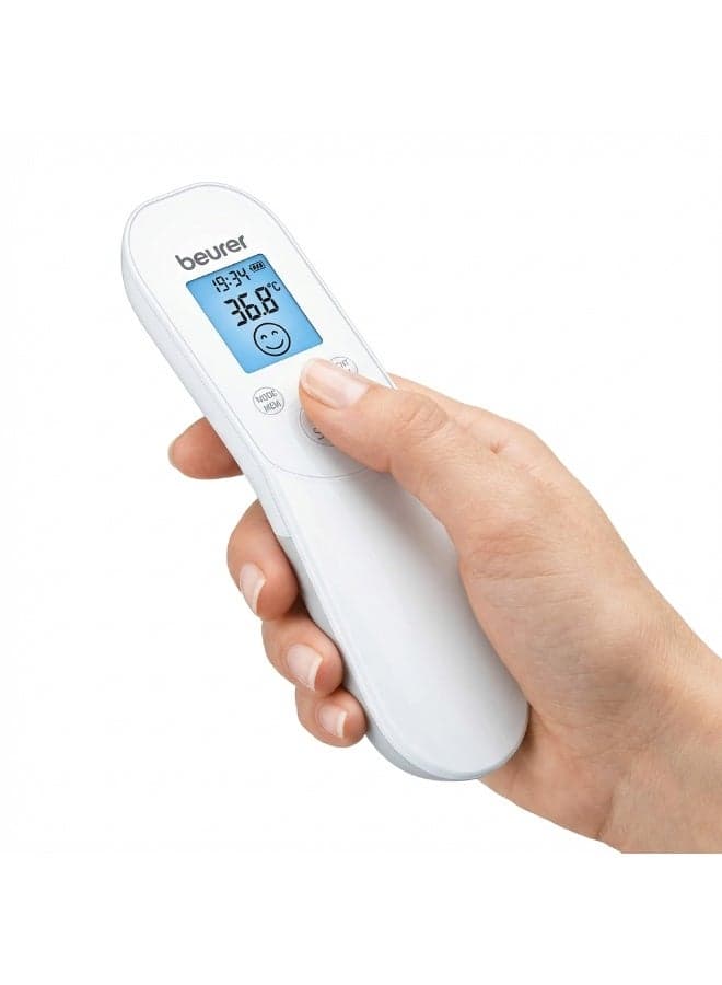 FT 85 Non-Contact Clinical Thermometer | Digital Infrared Thermometer | Hygienic and Safe Measurement of Body Temperature | in-Built Memory Capacity | 5 Year Warranty