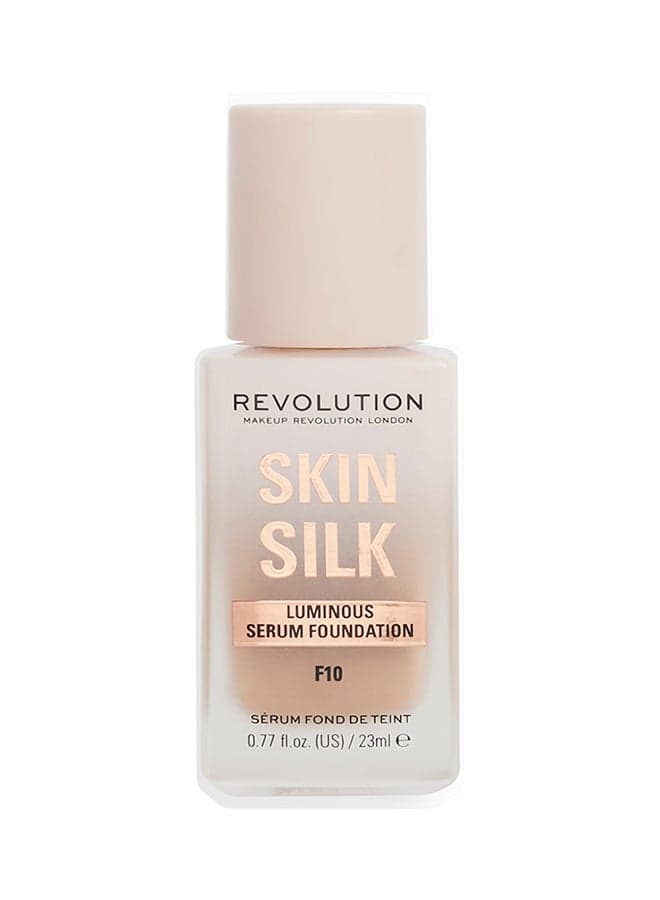 Makeup Revolution Skin Silk Serum Foundation F10
