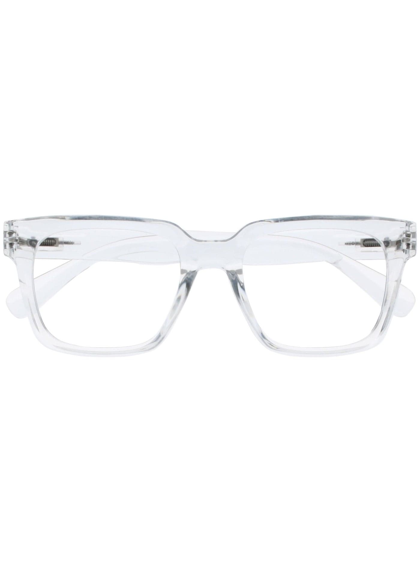 ERA Blue Light Blocking Reading Glasses for Women Men, Oversized Frame with UV400 Protection and Anti-Reflective, Anti-Glare Computer Glasses, Clear +2.00 (Pack of 1)
