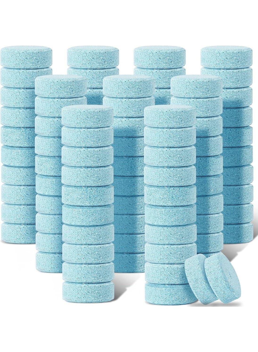 Boao 100 Pieces Car Windshield Glass Concentrated Washer Tablets Solid Car Effervescent Tablets Glass Solid Wiper Cleaning Tablets for Car Kitchen Window