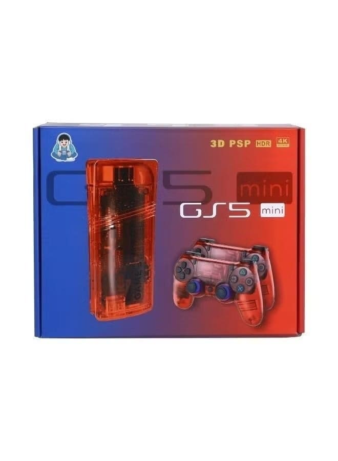 GS5 Mini Retro Gaming Console with HD Output and Dual Controllers