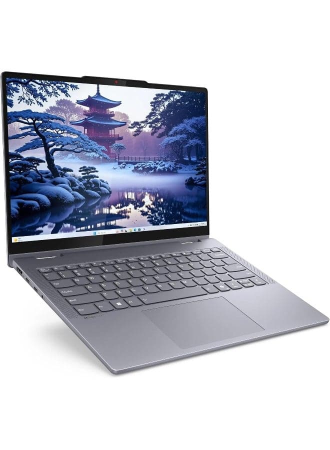 IdeaPad 5 Business Laptop With 14-Inch Full HD Display,Core™ Ultra 5 255U Processor/8GB RAM/512GB SSD/Intel UHD Graphics/Windows 11 Home (Upgraded Version) English Luna Grey