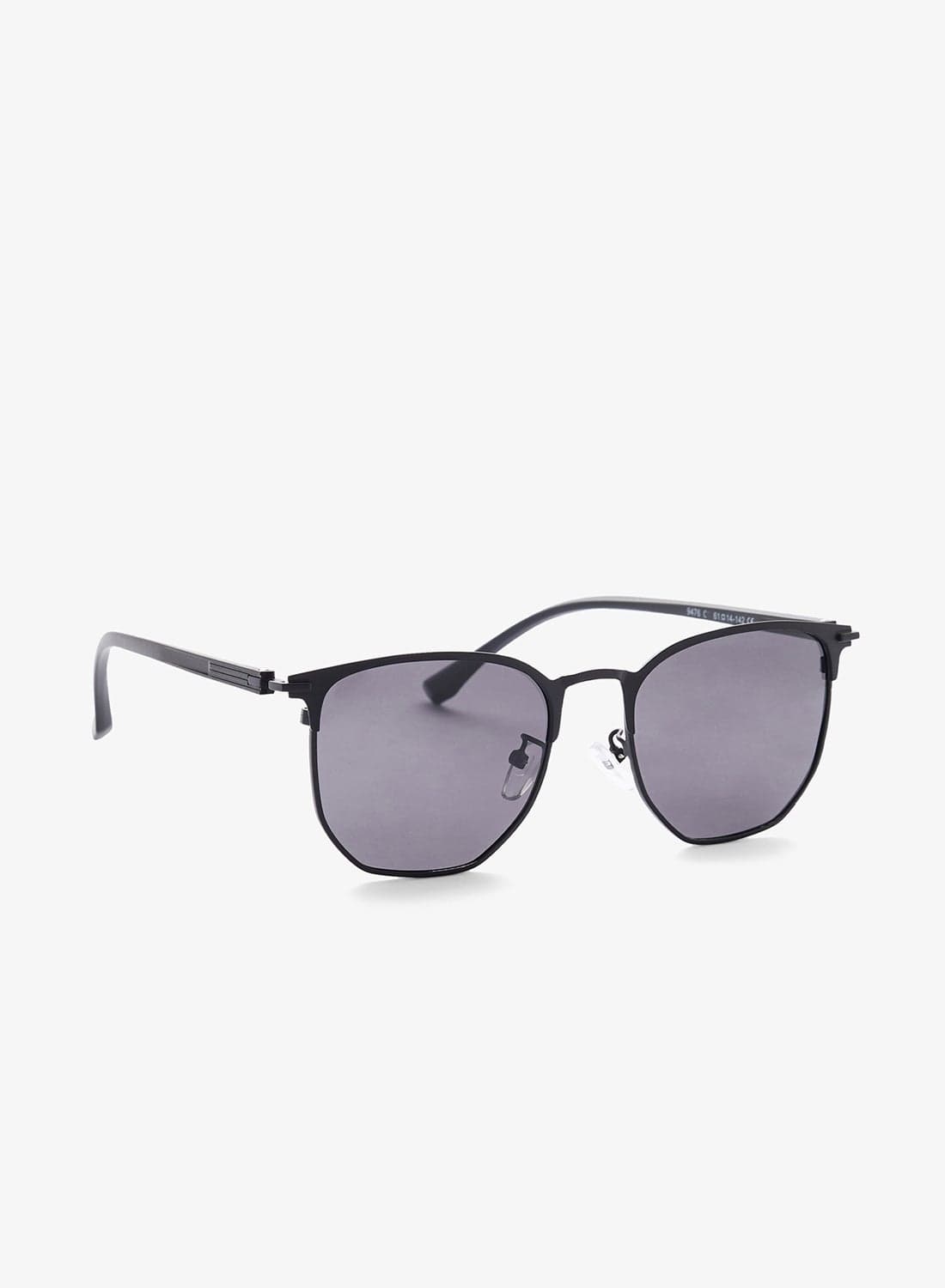 Polarized Lens Clubmaster Sunglasses