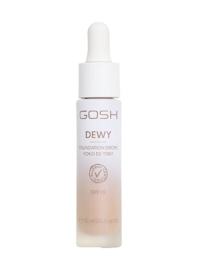 Dewy Foundation Drops 12 Ml - 008 Tan