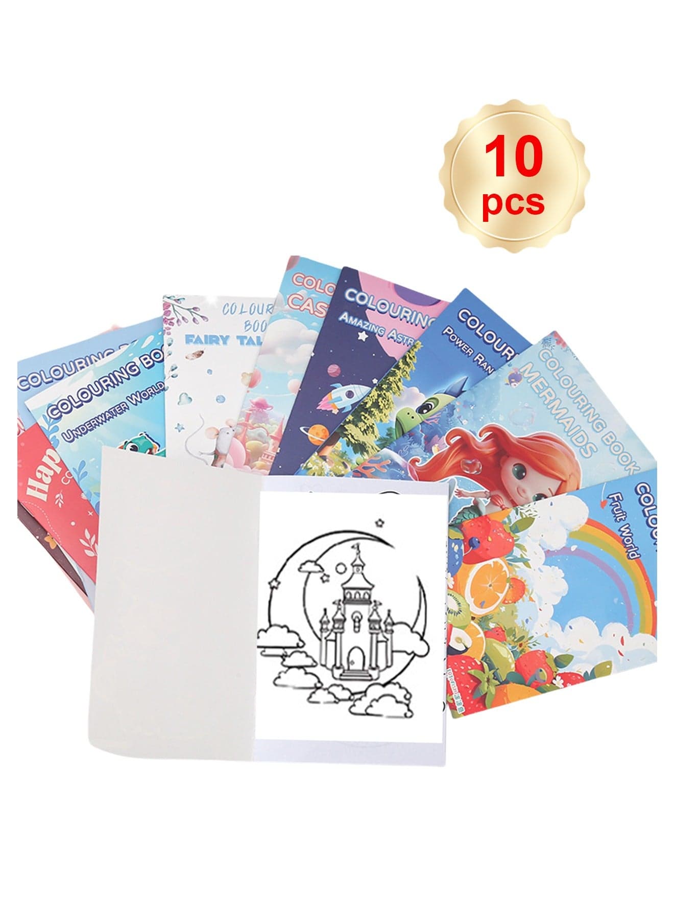 10 Pieces Coloring Books For Kids Classroom Activity Children Early-education Toys Perfect Gift