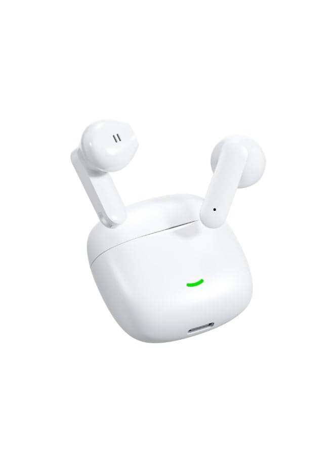 True Wireless Earbuds, Semi-In-Ear Bluetooth 6.0 Headphones, Bluetooth Earbuds with Easy Touch Control, Light-Weight Comfortable,IPX5 Waterproof TWS, Ergonomic Fit for Daily Use Work Study Travel