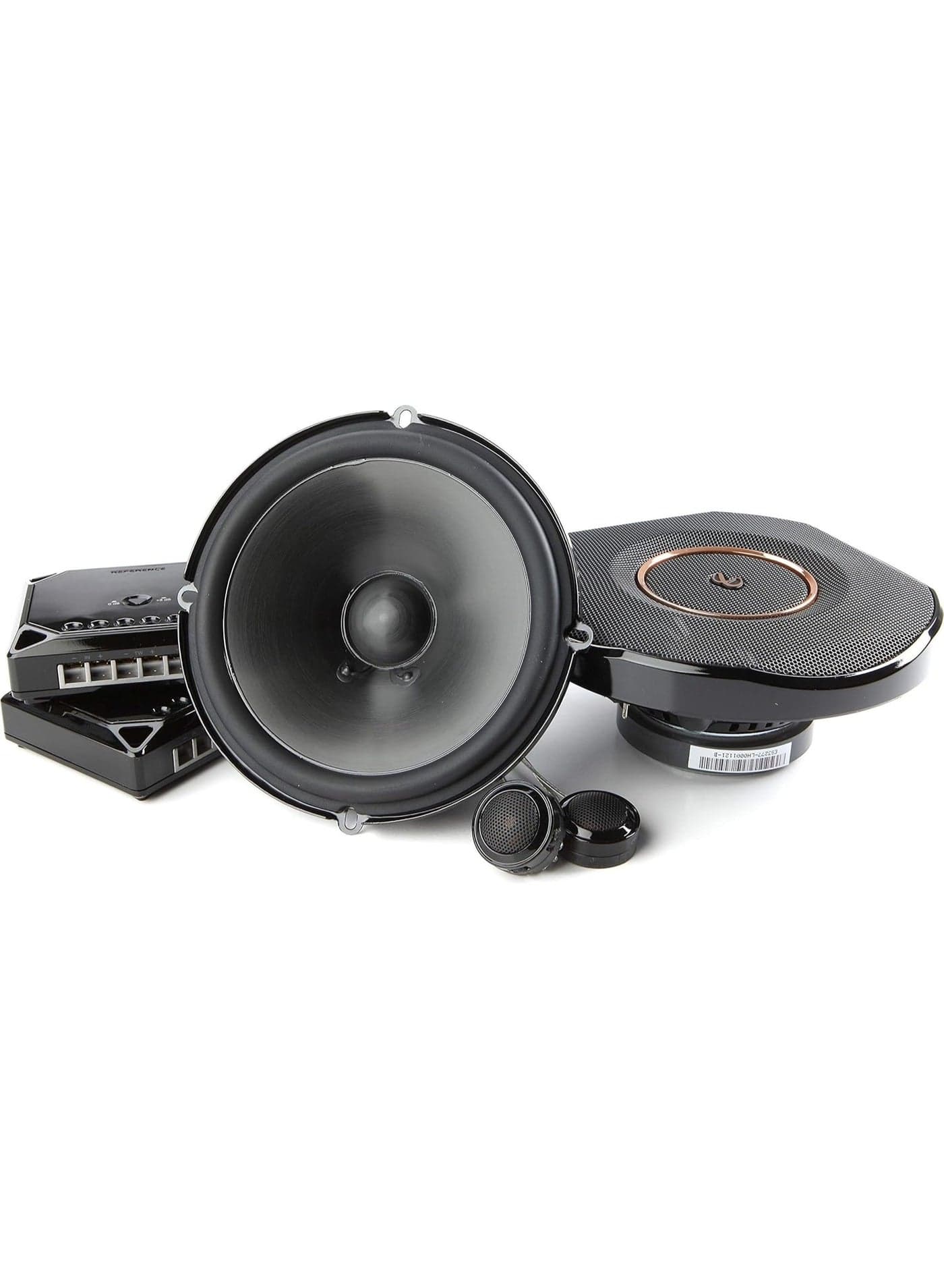 Infinity REF-6530CX Reference 6.5 Inch 2-Way Component Car Speaker System with External Crossovers – High Power, Clear Sound, Premium Car Audio Upgrade