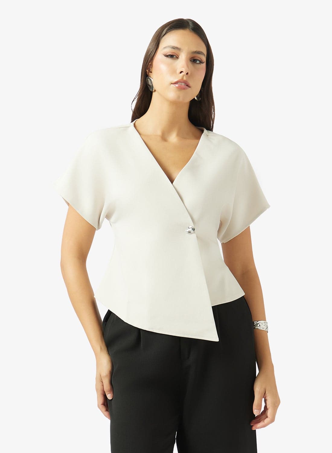 Vmsonja Short Sleeve V-Neck Top