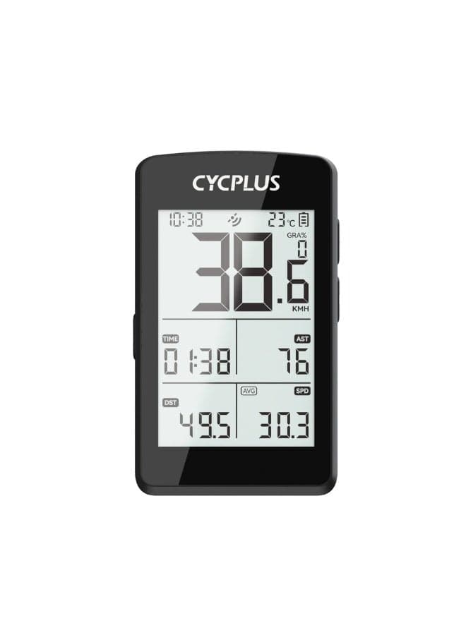M3 Bike Computer GPS Wireless, ANT+ Cycling Computer GPS with Bluetooth, 2.8" LCD Screen,100+ Hours Battery Endurance Bike Speedometer with Auto Backlight IP67 Waterproof