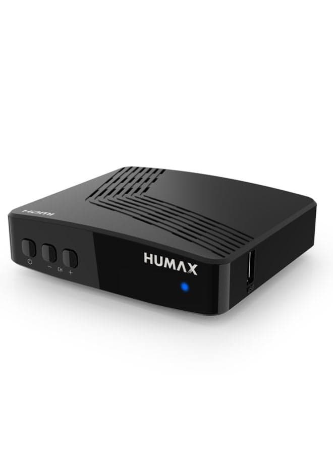F1-Mini+ HD Digital Satellite Receiver F1 MINI Plus Compact Design Full HD 1080P Support, Black – High-Performance TV Streaming for Satellite Channels
