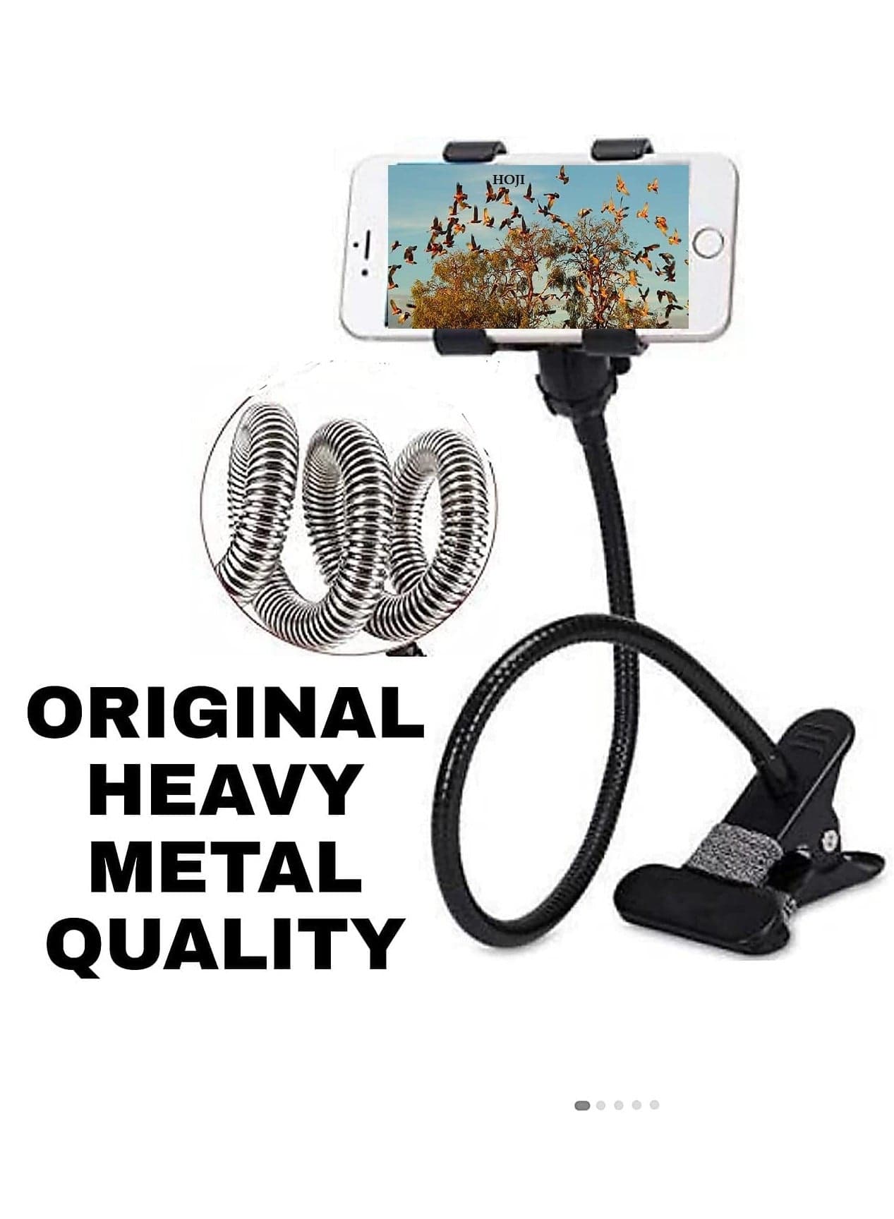 Flexible Lazy Hang Neck Phone Support, 360 Degree Rotation Flexible Multi-Function Mobile Phone Holder Support All Mobiles