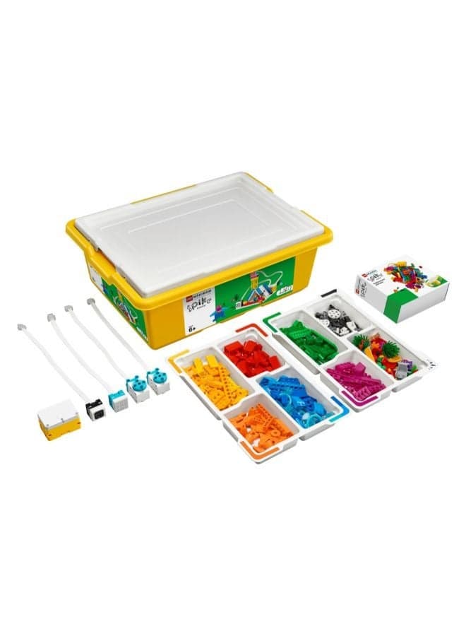 Spike Essential Set 45345 – 449 Pieces Coding & Robotics Kit, Ages 6–10, Includes Hub, Motors & Sensors, Multicolor