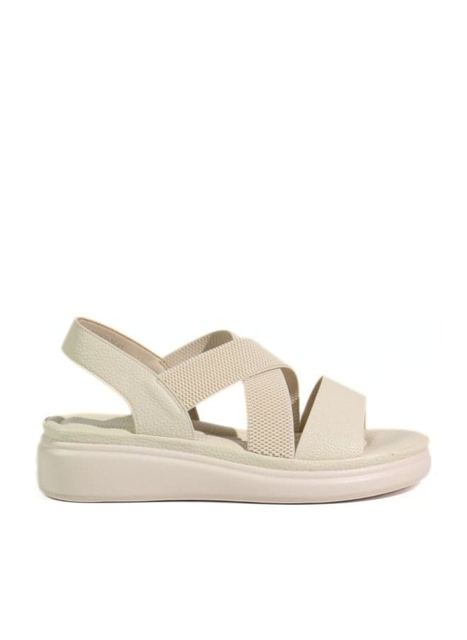 Monami Women's Flat Sandals - Premium Quality Open-Toe Summer Sandals for Women, Lightweight Comfortable Walking Sandals for Girls & Ladies, Soft Cushioned Footbed for Everyday Outfits
