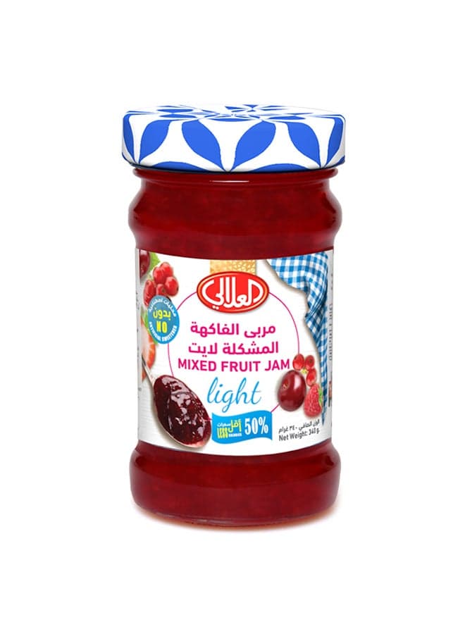 Alali Slim Jam - Mixed Fruits - 340Gm