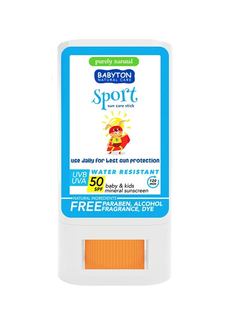 Babyton Water‑Resistant Sunscreen Stick SPF 50 – Gentle & Portable Sun Protection for Babies & Kids | 20 g