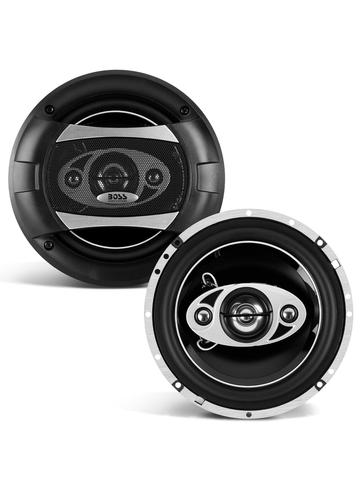 P65-4C Phantom Series 6.5 Car Door Speakers - 400 Watts Max, 4 Way, Full Range, Tweeters, Coaxial, Sold in Pairs