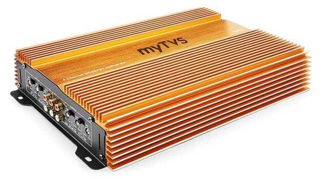myTVS 4 Channel Car Amplifier for Subwoofer & Android Player - 60W MOSFET AMP-4