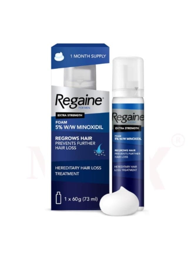 Regaine Foam 5% Minoxidil 60 Gm