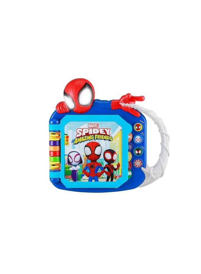 Spidey And His Amazing Friends Book, Toddler Toys With Builtin Preschool Learning Games, Educational Toys For Fans Of Spiderman Toys And Gifts