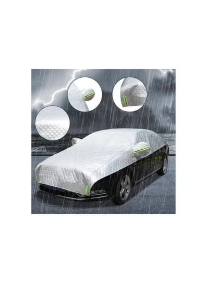 Hail Protector Car Cover,Against Hail Blanket for Cars,Windshield Hail Protector,Waterproof All Weather Half Car Covers,Sun Protection Exterior Cover for Automobiles