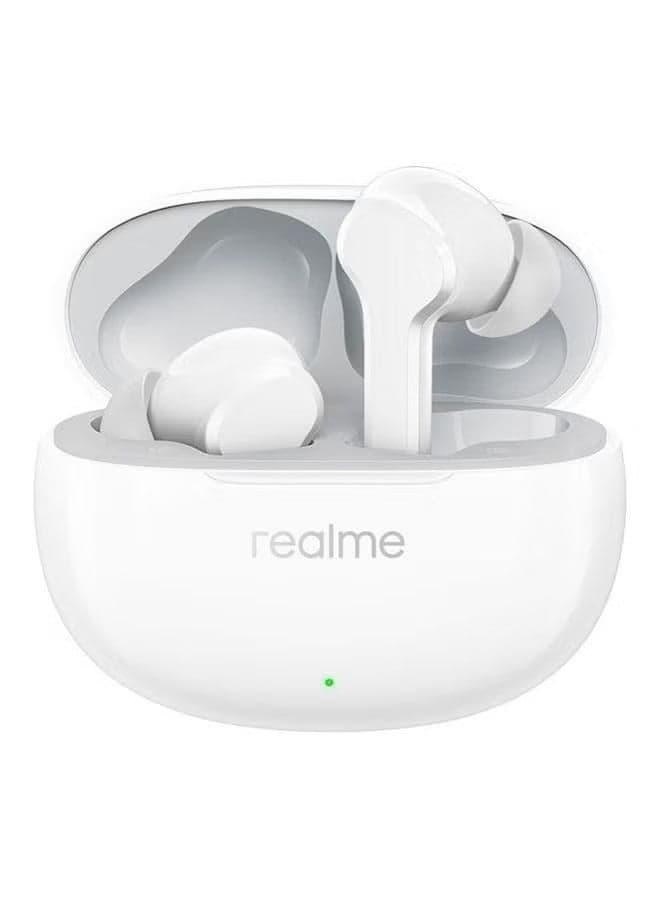 Buds T110 True Wireless Earbuds,IPX5 Water Resistance,Bluetooth 5.4,up to 38 Hours Total Playback White
