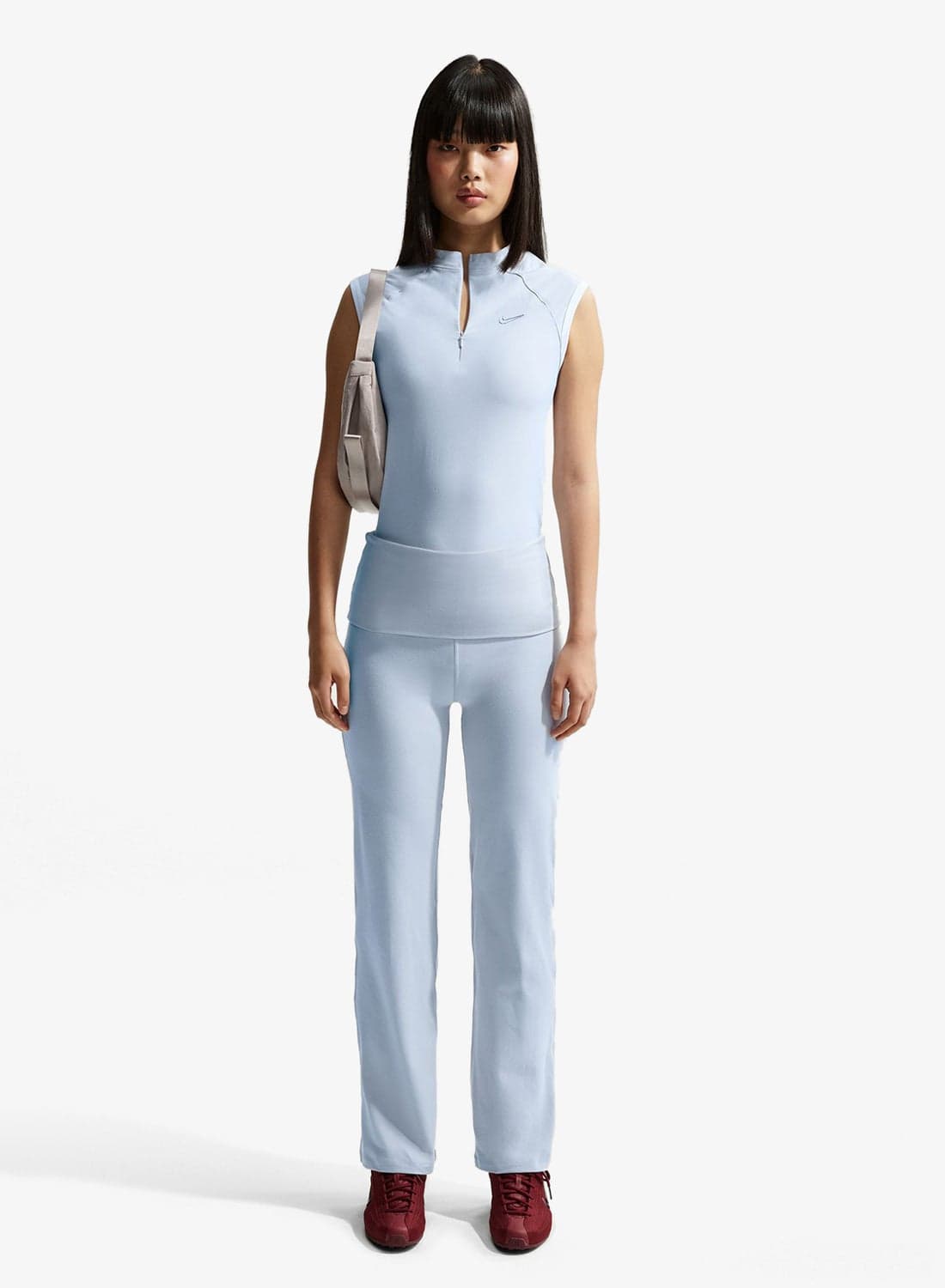 Fitted Quarter-Zip Top