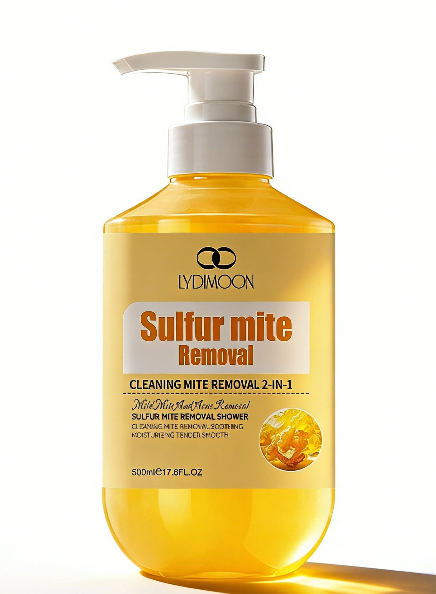 Acne and Mite Removing Sulfur Body Wash 500ml
