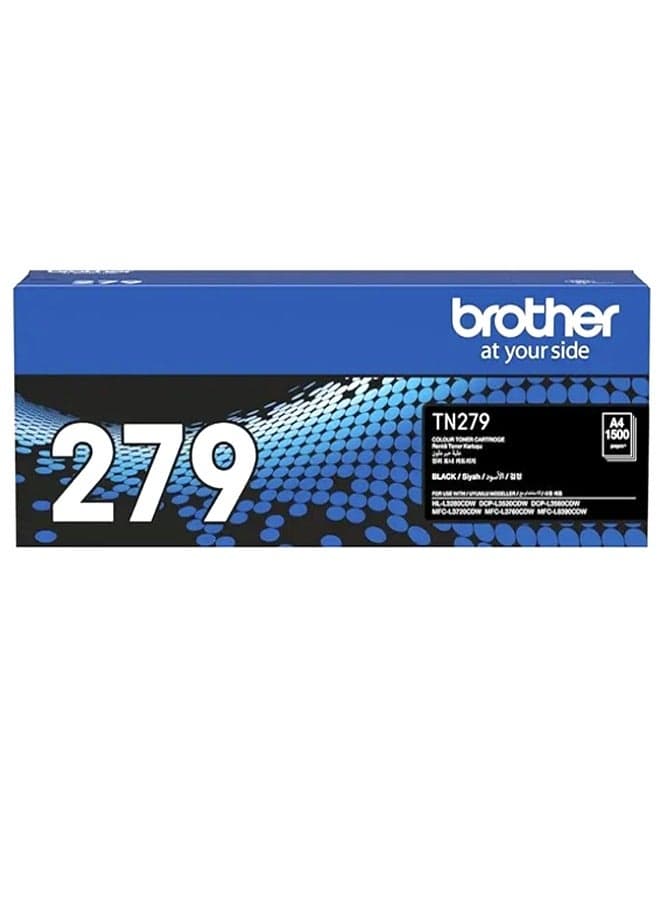 TN279 Genuine Toner Cartridge for HL-L3280CDW, DCP-L3520CDW, DCP-L3560CDW, MFC-L3720CDW, MFC-L3760CDW Black
