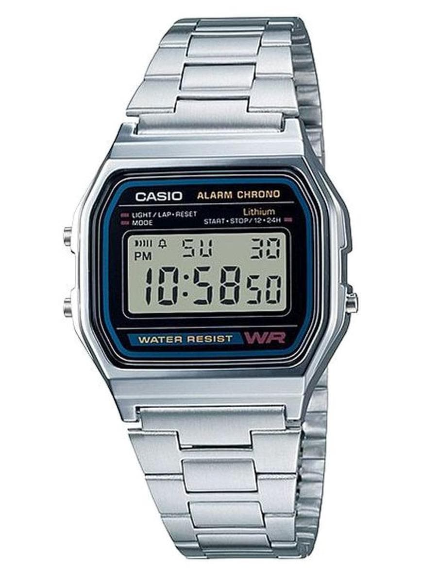 Men Vintage Series Digital Watch A158WA-1DF - 37 mm - Silver