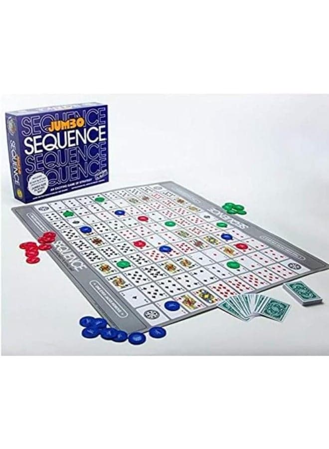 Board Game Jumbo Sequence Family Fun Game