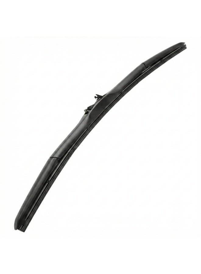 Premium All-Season Windshield Wiper Blade 14 inch, OEM Quality, Black with Green Edge