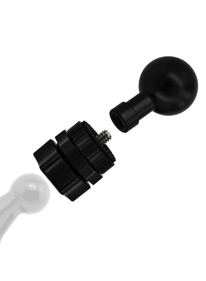 iSaddle for Garmin Truck GPS 17mm to 22mm Ball Head Mount 1/4" Screw to 22mm Adapter for Garmin XL GPS DriveSmart 86 76 66 dezl OTR1020 820 720 620 RV 1095 895 795 Overlander Large Truck GPS NAVIGATOR