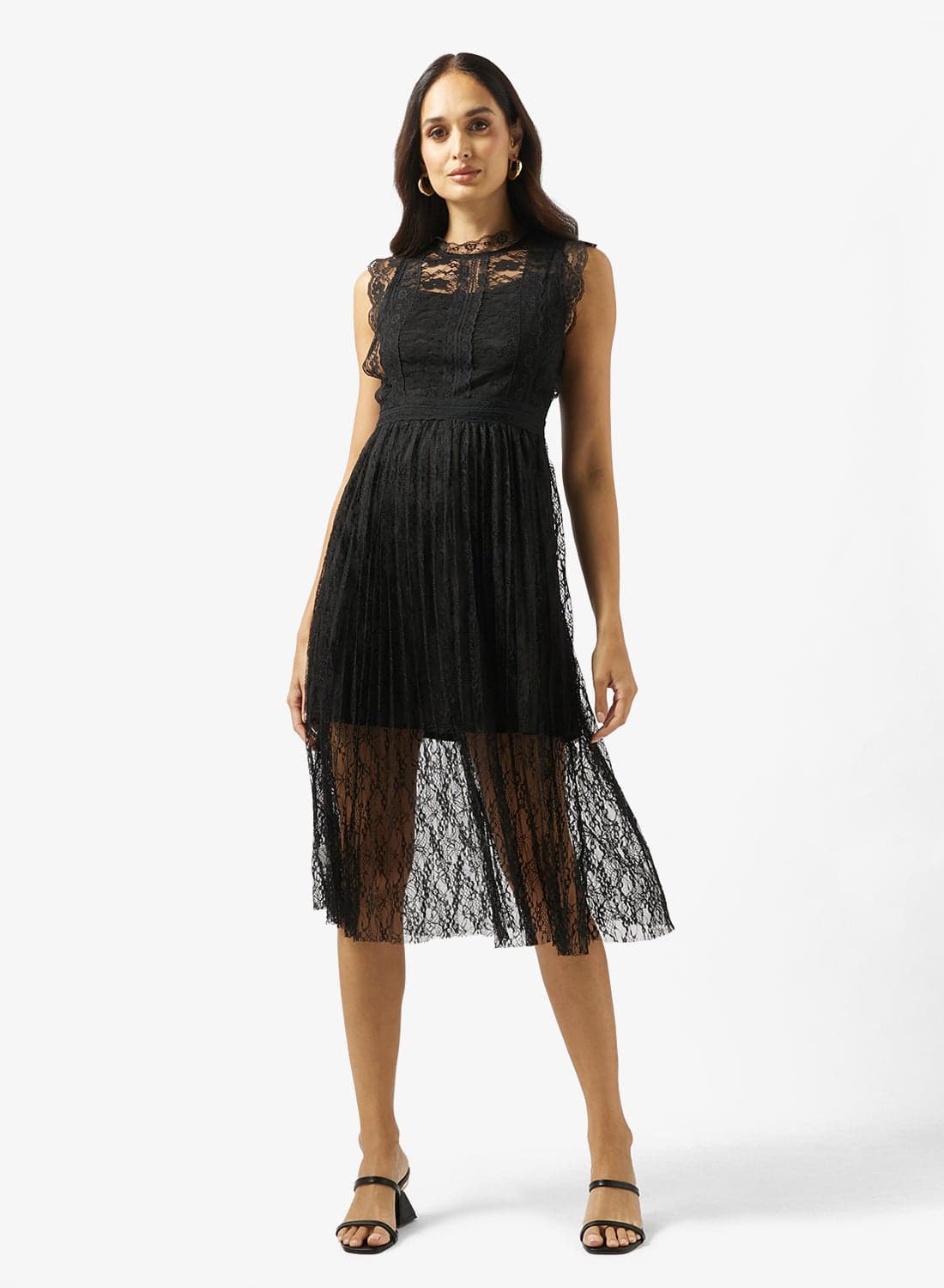 Lace A-line Dress