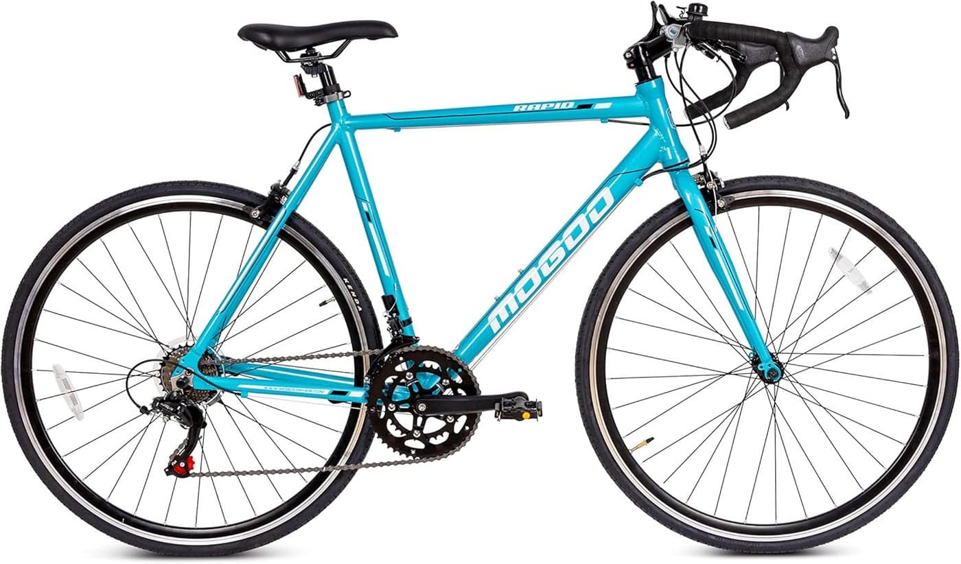 Rapid 700C Road Bike | 14 Speed Shimano Drivetrain | Lightweight Aluminum Alloy FrameKenda Tires | Caliper Brakes | Blue Color