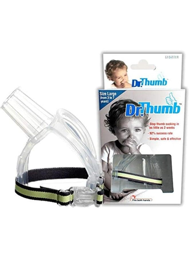 Dr Thumb Thumb Guard to Stop Thumb Sucking (Large)